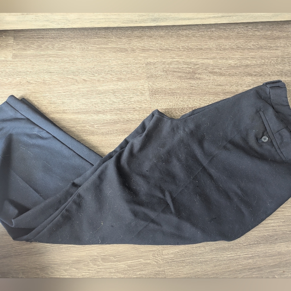 Liz Claiborne Navy, Plus Size Ladies Career Dress Pants  Straight Leg.